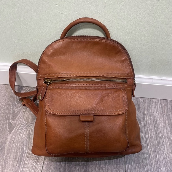 Fossil Brown Backpack - Picture 1 of 5